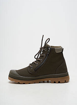 Botine/ghete vârf rotund vârf rotund verde PALLADIUM băiat