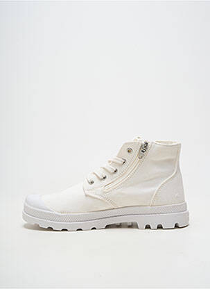 Botine/ghete vârf rotund vârf rotund alb PALLADIUM băiat