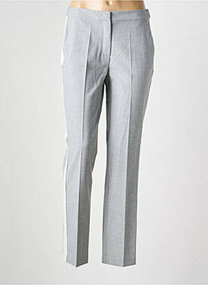 Pantalon slim talie elastică mărime normală gri OLSEN femeie