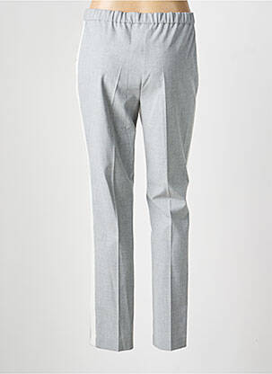 Pantalon slim talie elastică mărime normală gri OLSEN femeie