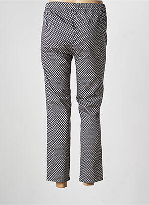 Pantalon 7/8 talie elastică albastru FRANK WALDER femeie