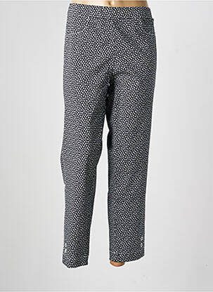 Pantalon drept talie elastică negru FRANK WALDER femeie