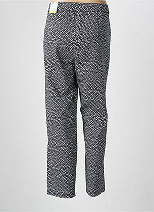 Pantalon drept talie elastică negru FRANK WALDER femeie