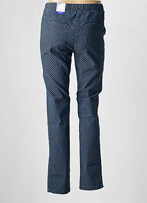Pantalon slim talie elastică albastru FRANK WALDER femeie