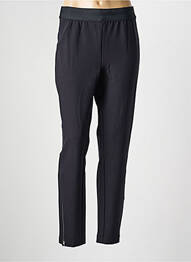 Pantalon slim talie elastică negru TONI femeie
