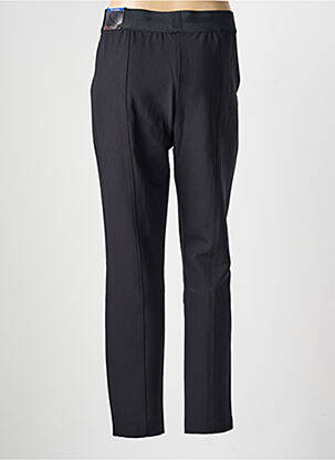 Pantalon slim talie elastică negru TONI femeie