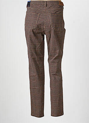 Pantalon slim buzunare maro TONI femeie