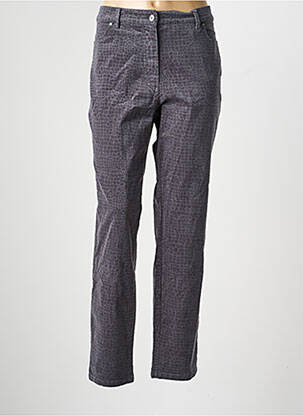 Pantalon slim buzunare gri OLSEN femeie