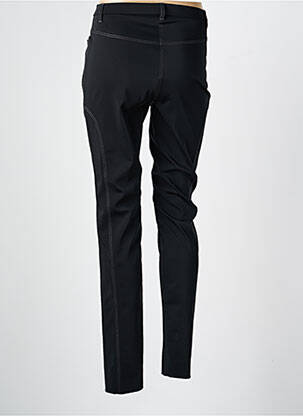 Pantalon slim talie elastică mărime normală negru KARTING femeie