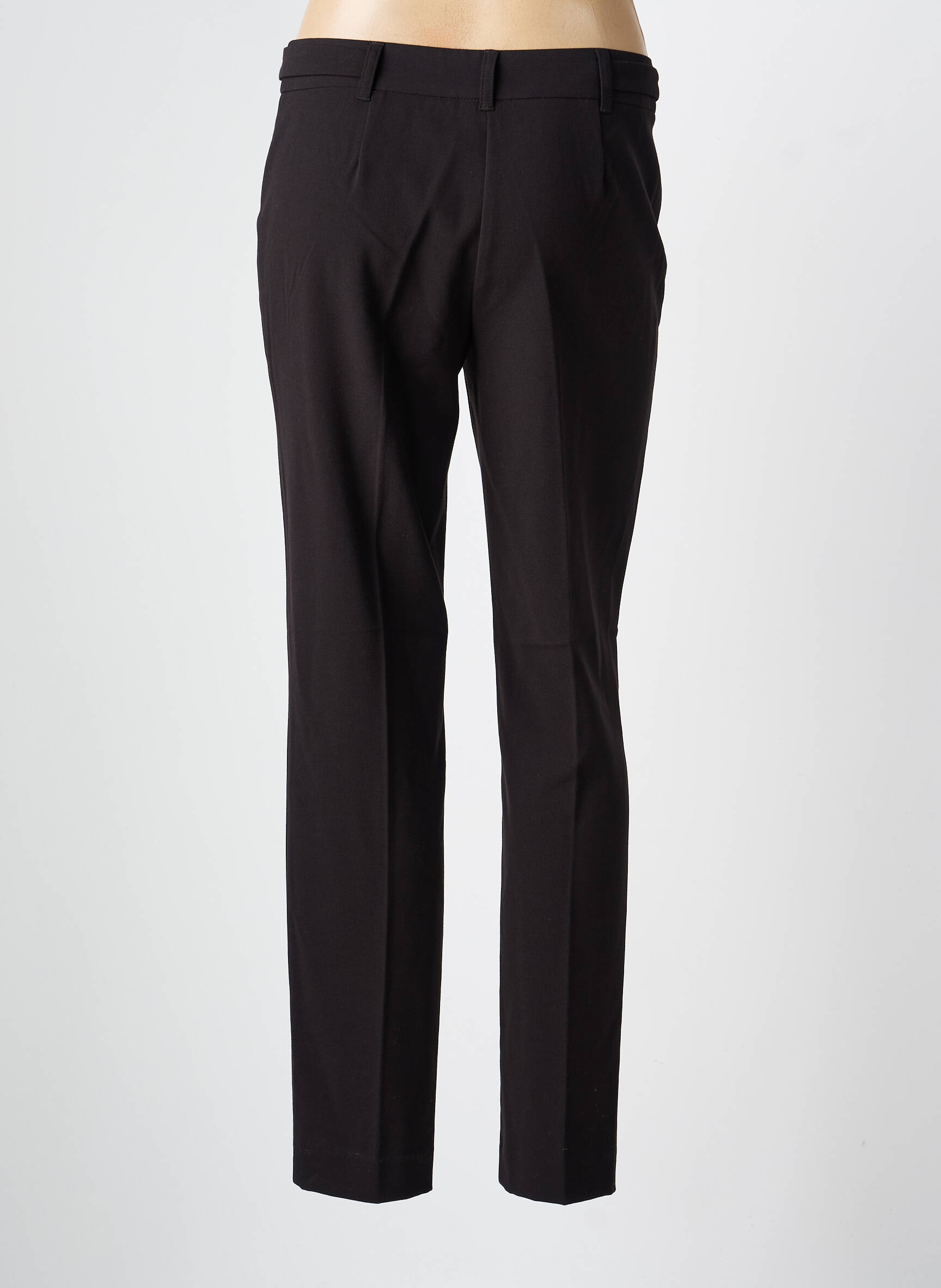 Pantalon slim mărime normală mărime normală negru OLSEN femeie