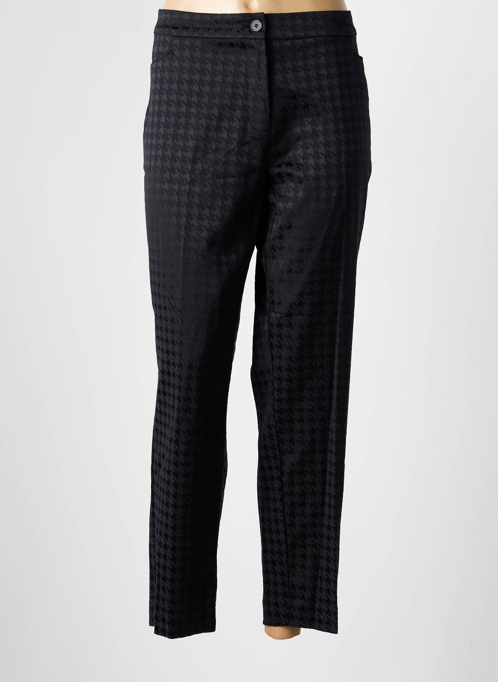 Pantalon drept elasticitate mărime normală negru OLSEN femeie