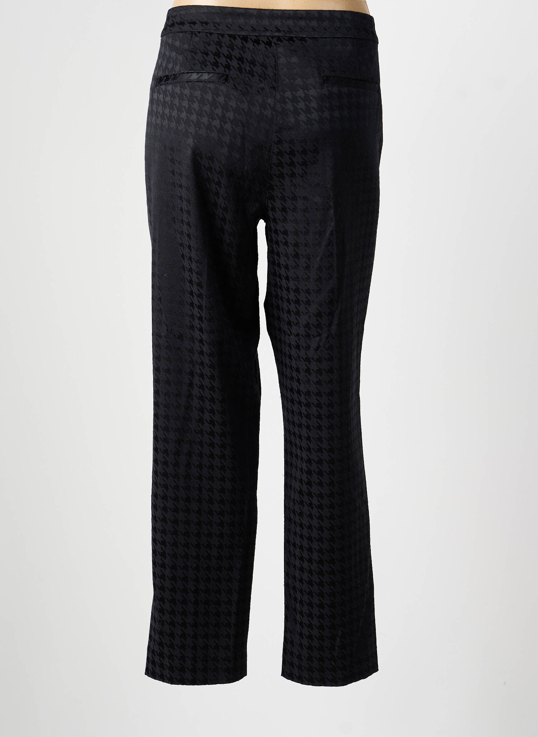 Pantalon drept elasticitate mărime normală negru OLSEN femeie