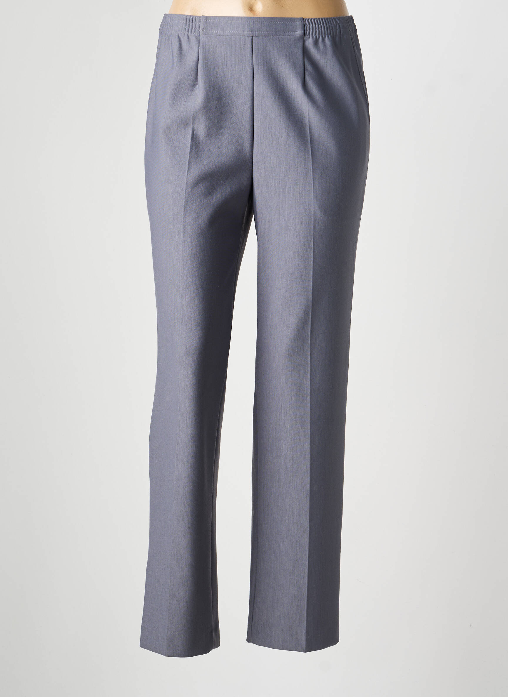 Pantalon slim talie înaltă talie înaltă gri FINNKARELIA femeie