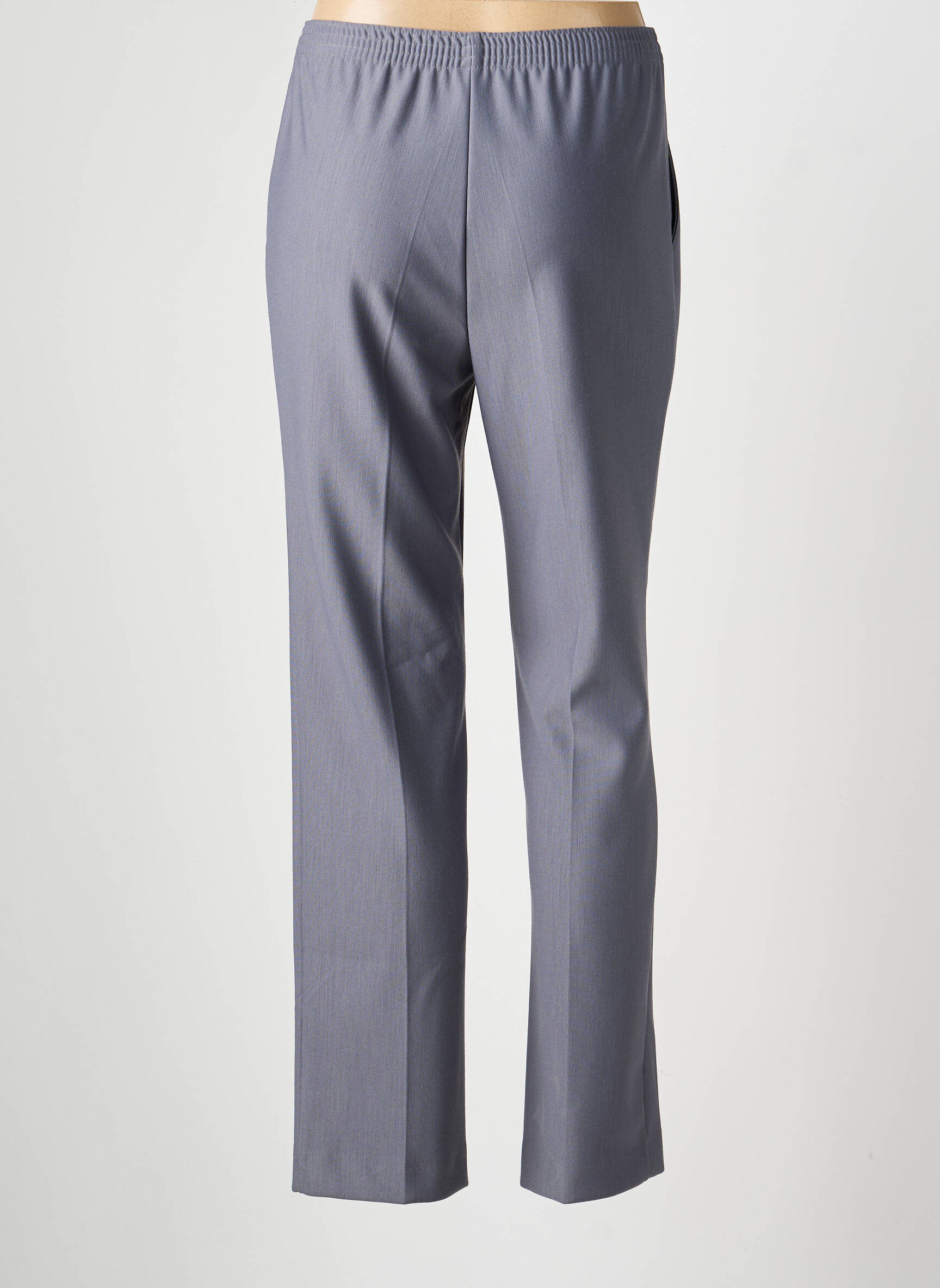 Pantalon slim talie înaltă talie înaltă gri FINNKARELIA femeie