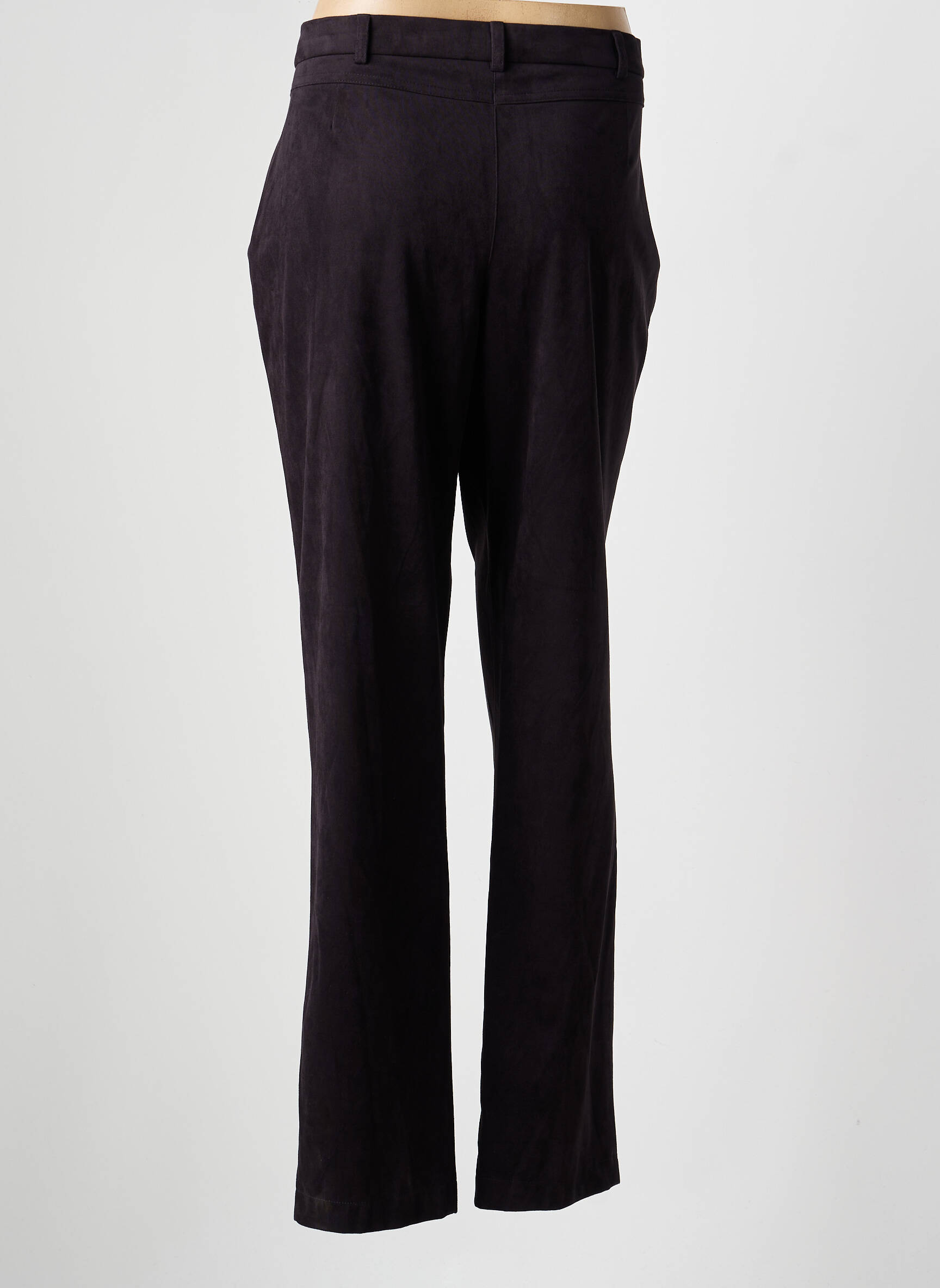 Pantalon slim elasticitate mărime normală negru CHRISTINE LAURE femeie