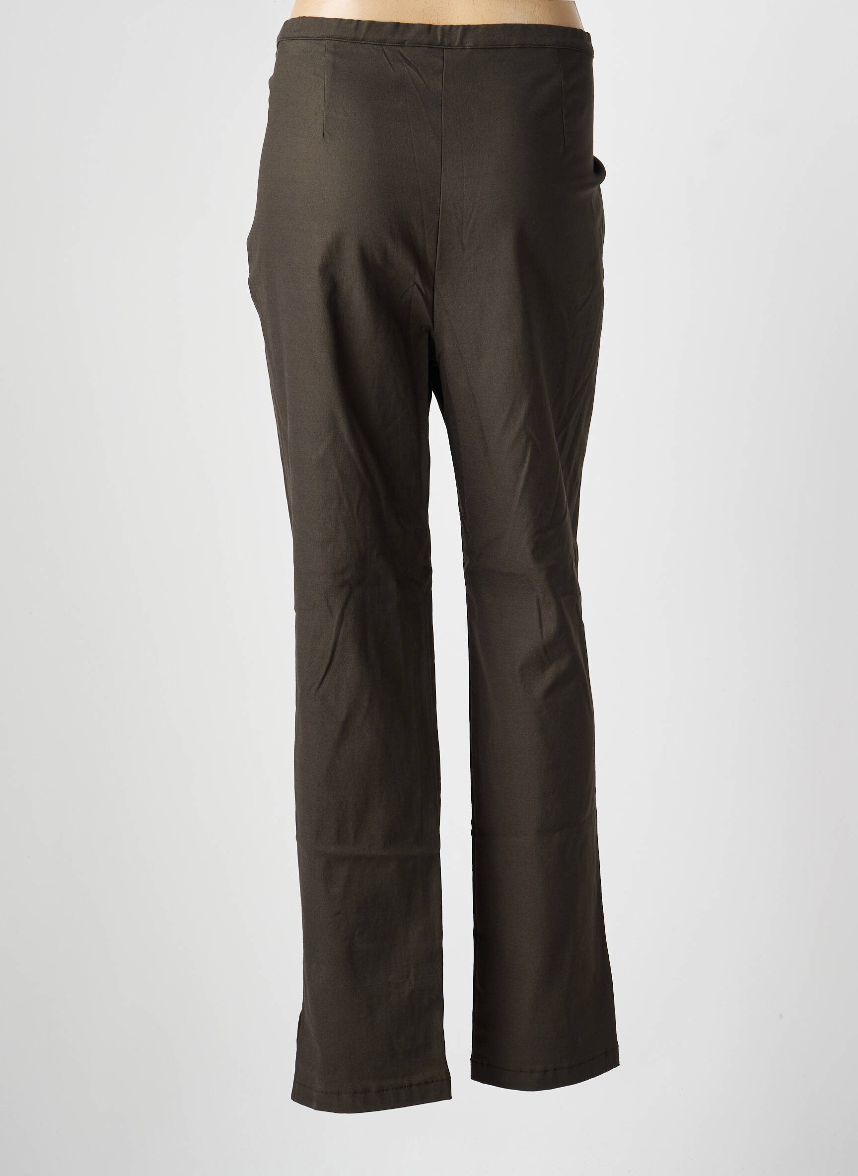 Pantalon slim elasticitate mărime normală verde BS (BEST SELECTION) femeie