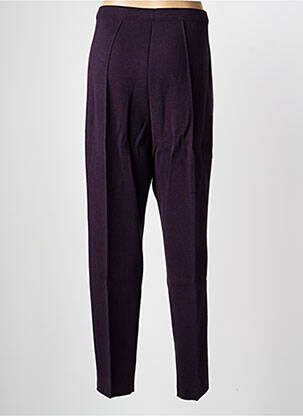 Pantalon slim talie elastică mărime normală violet PAUPORTÉ femeie