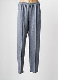 Pantalon drept talie elastică mărime normală gri GRIFFON femeie