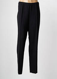 Pantalon slim talie elastică mărime normală negru PAUPORTÉ femeie