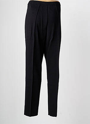 Pantalon slim talie elastică mărime normală negru PAUPORTÉ femeie
