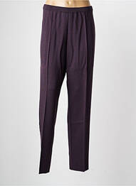 Pantalon slim talie elastică mărime normală violet PAUPORTÉ femeie