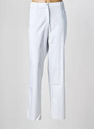 Pantalon slim elasticitate mărime normală alb CHRISTINE LAURE femeie