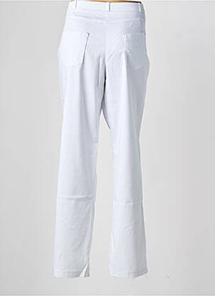 Pantalon slim elasticitate mărime normală alb CHRISTINE LAURE femeie