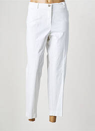 Pantalon 7/8 elasticitate mărime normală alb TONI femeie