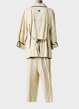 Set pantaloni croială dreaptă bej QUATTRO femeie