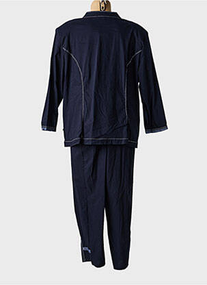 Set pantaloni mâneci lungi albastru CHRISTINE LAURE femeie