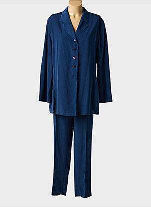 Set pantaloni croială dreaptă albastru CLAUDIA GIL femeie