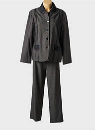 Set pantaloni mâneci lungi gri LEWINGER femeie