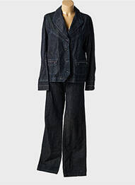 Set pantaloni mâneci lungi albastru LEWINGER femeie
