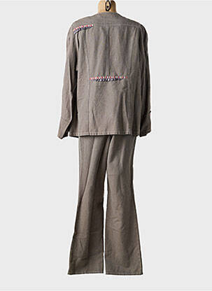 Set pantaloni croială dreaptă gri QUATTRO femeie
