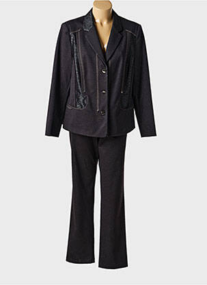 Set pantaloni croială dreaptă negru CHRISTINE LAURE femeie