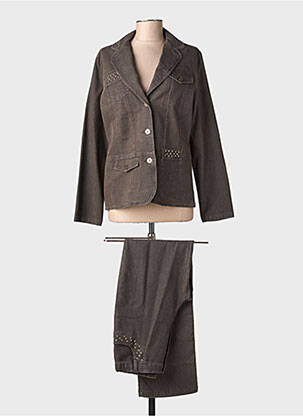 Set pantaloni buzunare maro LEWINGER femeie