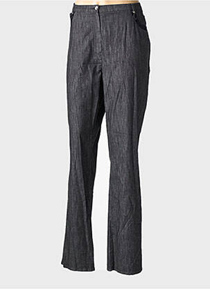 Pantalon drept elasticitate mărime normală negru QUATTRO femeie