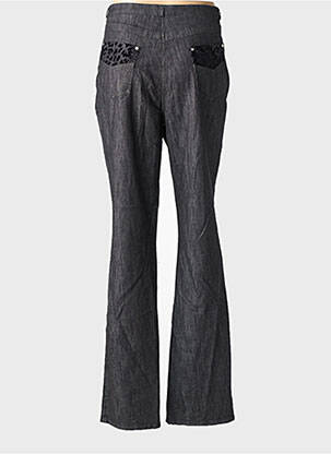 Pantalon drept elasticitate mărime normală negru QUATTRO femeie