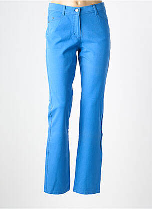 Pantalon drept elasticitate mărime normală albastru deschis OLSEN femeie