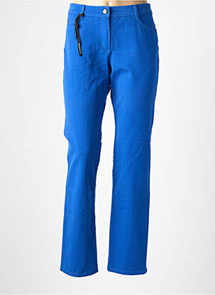 Pantalon drept elasticitate mărime normală albastru OLSEN femeie