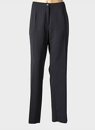 Pantalon drept țesătură crep mărime normală negru GRIFFLIN femeie