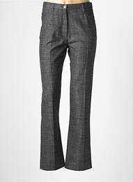 Pantalon slim talie înaltă talie înaltă gri KARTING femeie