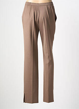 Pantalon slim talie joasă talie joasă maro ARMOR LUX femeie