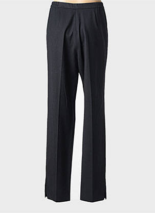 Pantalon drept țesătură crep mărime normală negru KARTING femeie