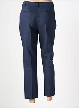 Pantalon 7/8 talie cu cleme mărime normală albastru OLSEN femeie