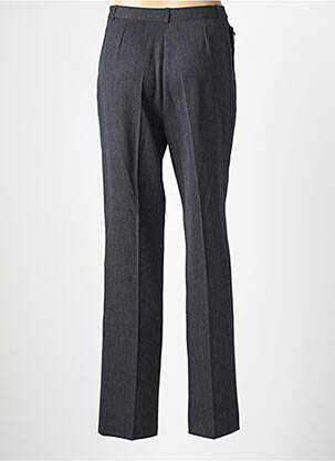 Pantalon drept talie cu cleme talie înaltă gri QUATTRO femeie