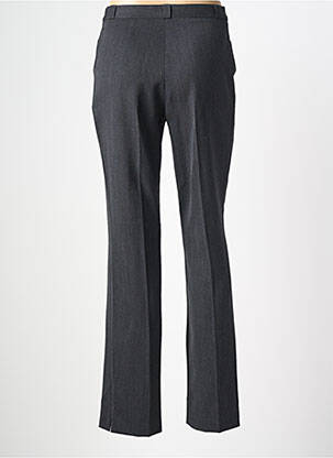Pantalon drept talie cu cleme talie înaltă gri QUATTRO femeie
