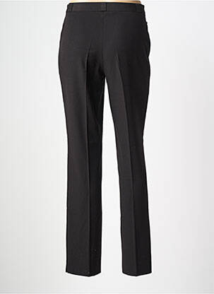 Pantalon drept țesătură crep talie înaltă maro QUATTRO femeie