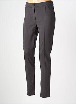 Pantalon slim elasticitate mărime normală gri OLSEN femeie