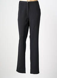Pantalon drept țesătură crep mărime normală negru QUATTRO femeie